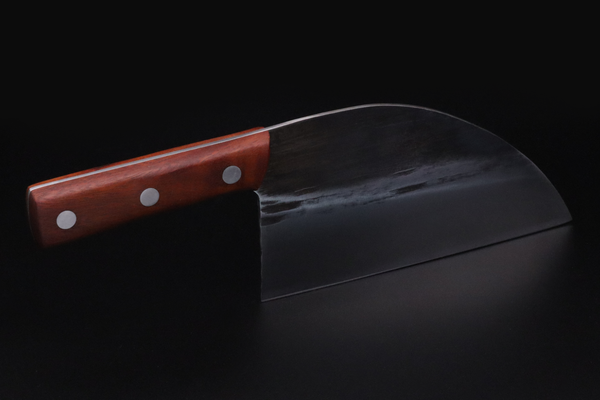 Double Rosewood Set – two hand-forged cooking knives - rosewood