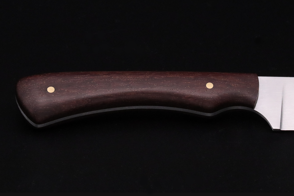 Premium steak knife with mexican ironwood handle