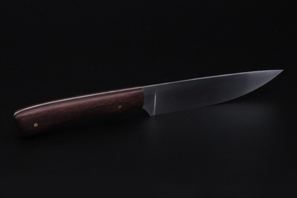 Premium steak knife with mexican ironwood handle